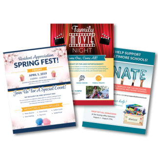 Events Full Page Flier