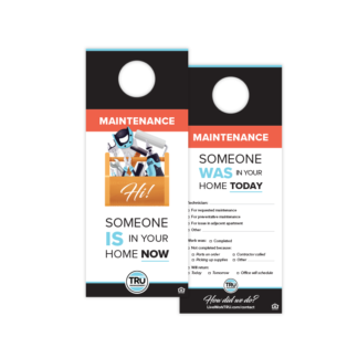 Maintenance Doorhangers